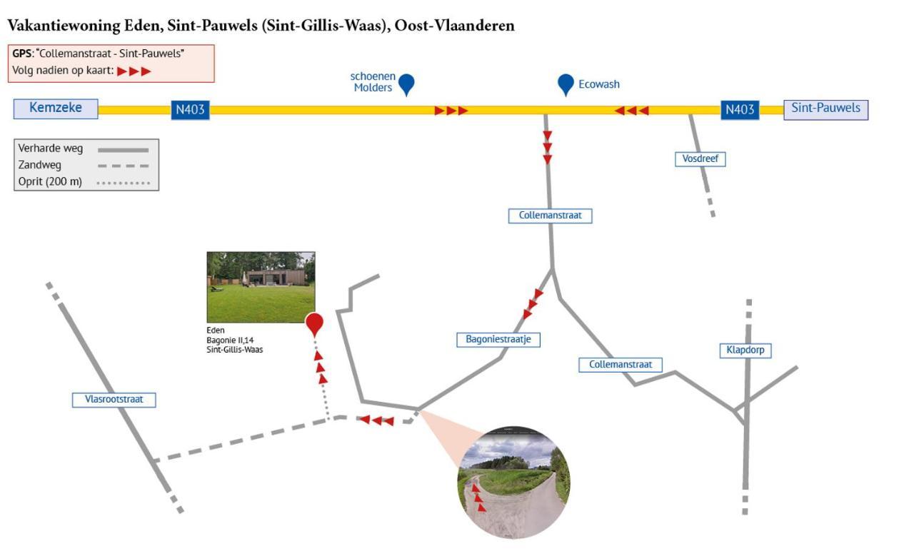 Eden Villa Sint-Pauwels Luaran gambar